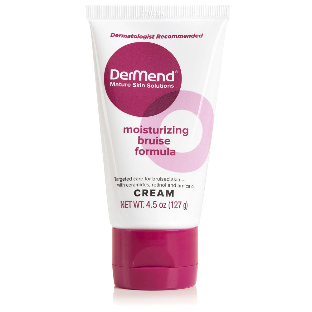 Dermend Arnica Bruising Cream front label for easy daily moisturization
