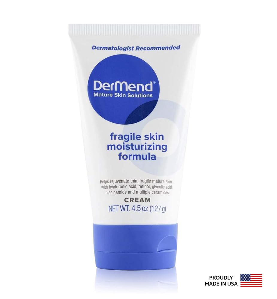 Dermend cream texture close-up showing ceramides for resilience