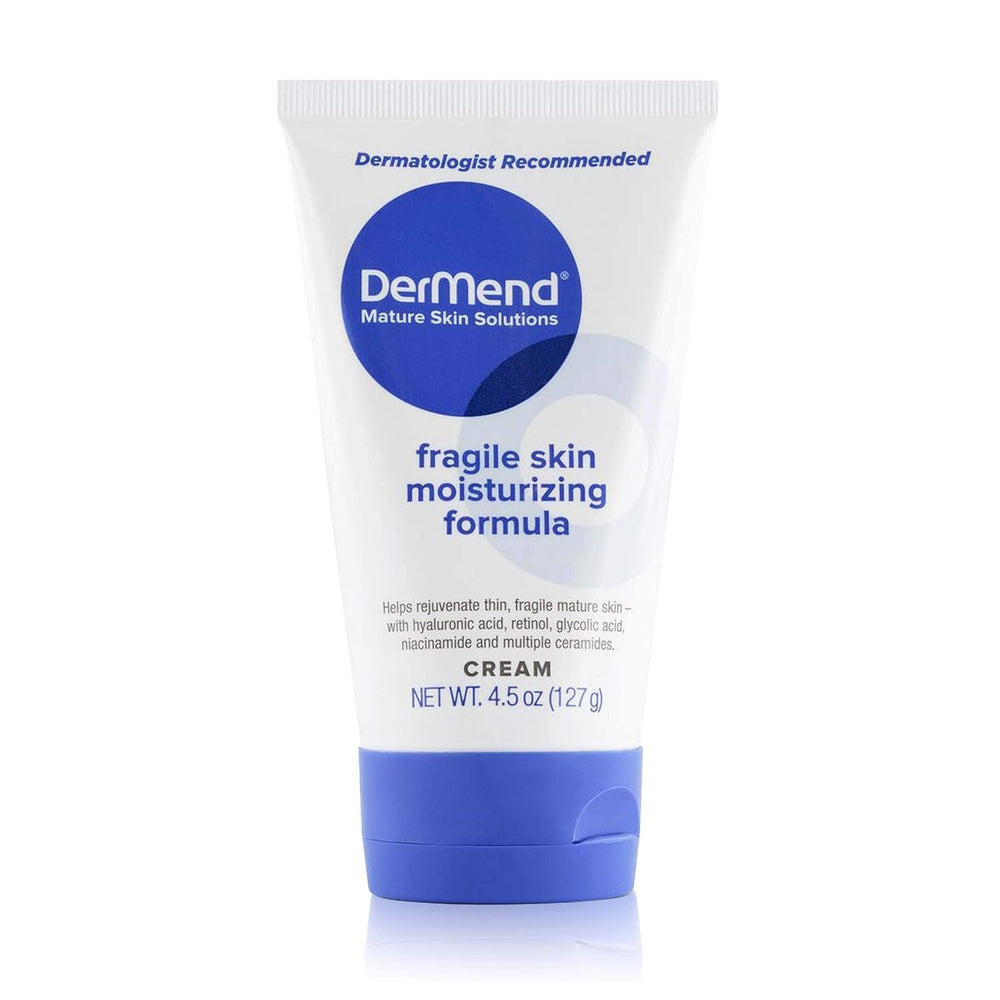 Dermend specialized fragile skin moisturizing cream tube for daily hydration