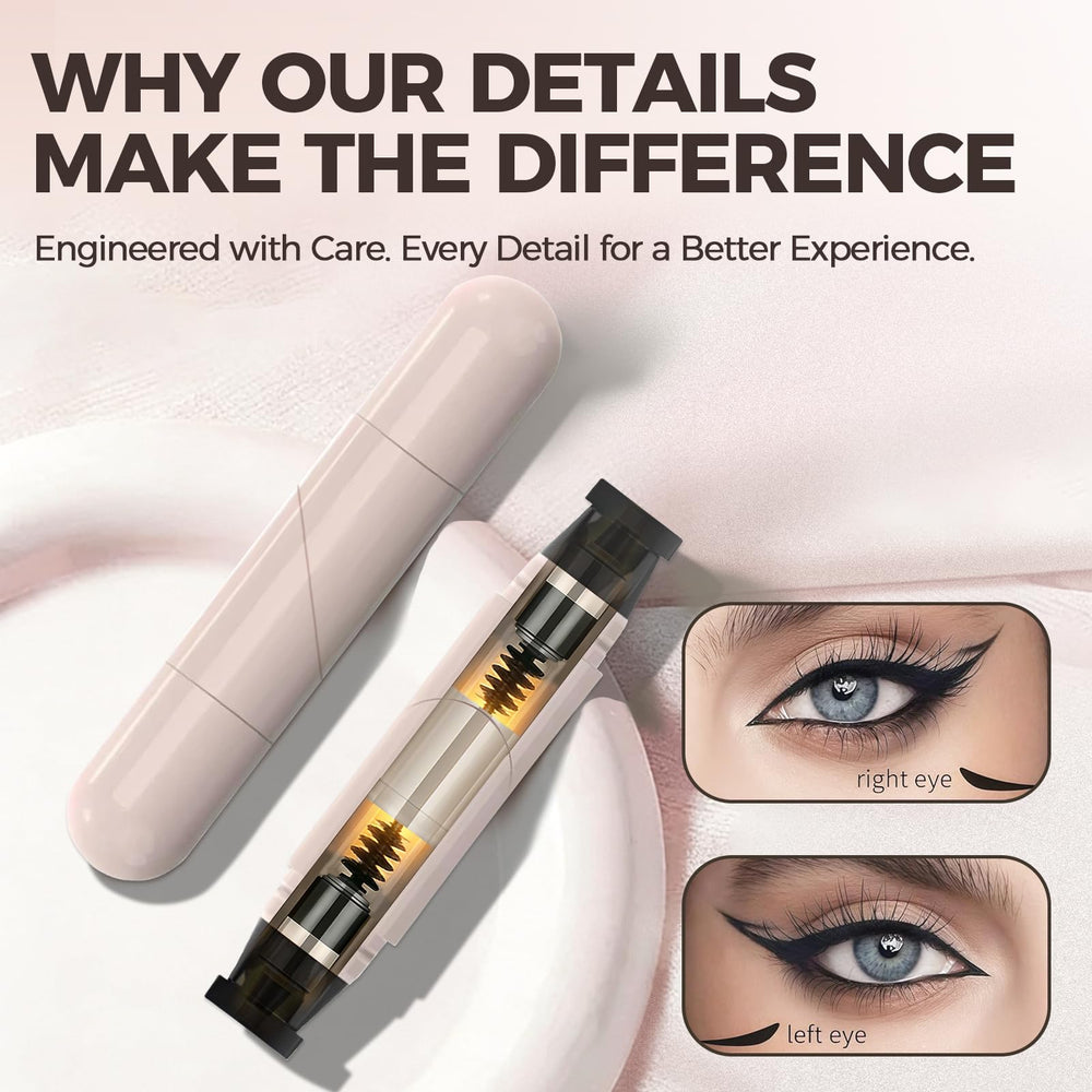 DERMETICS gel pencil glides smoothly for crisp lines with no tugging.