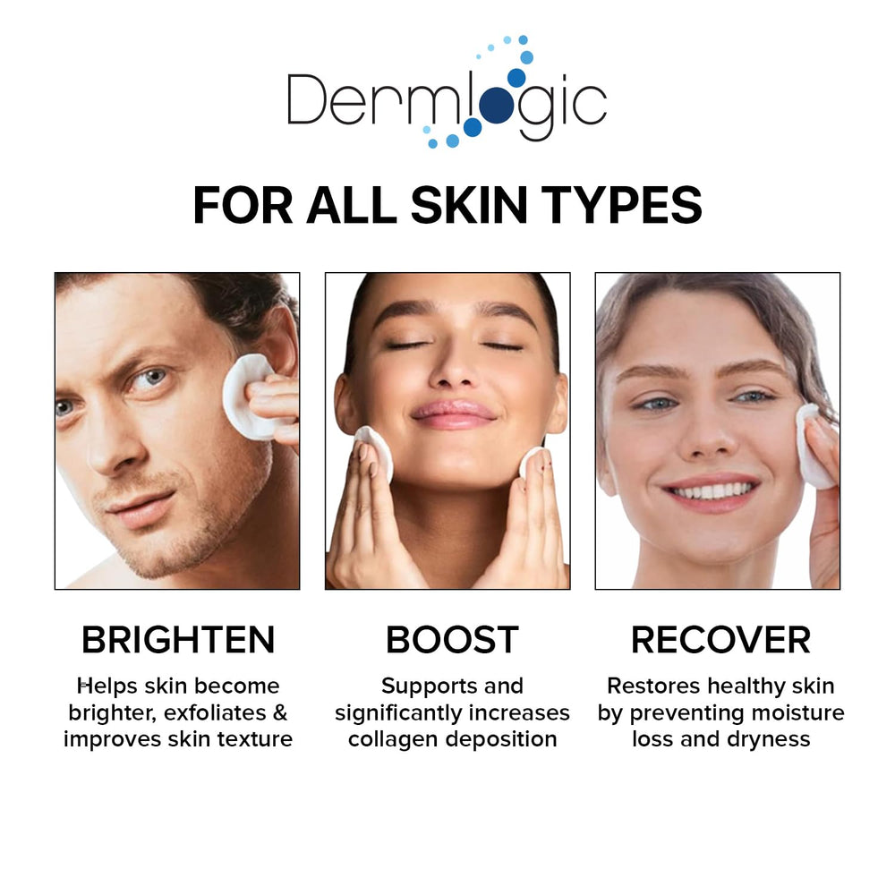 Dermlogic fine-lines-wrinkles-closeup highlights smoother appearance.