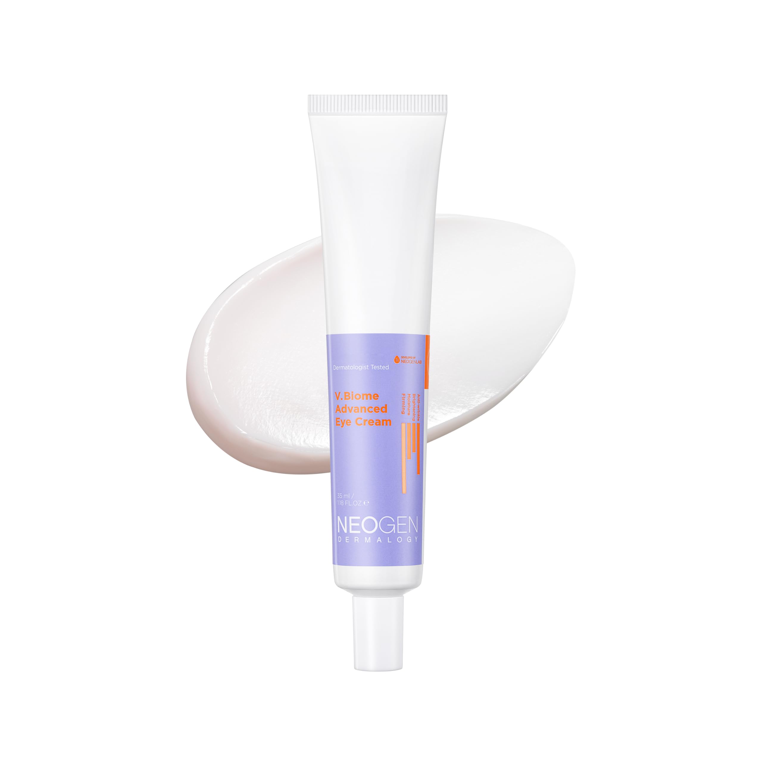 DERMALOGY by NEOGENLAB V.Biome Eye Cream packaging for premium eye care