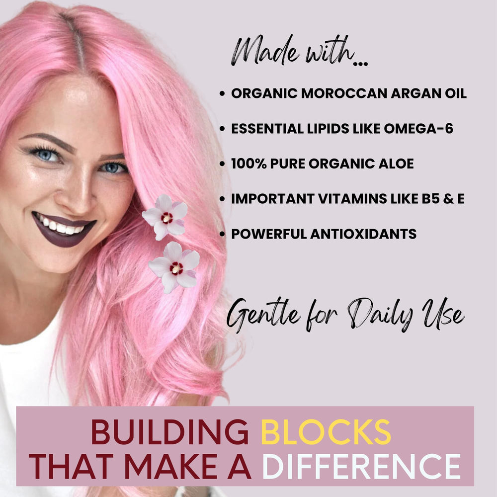 DermOrganic Grapeseed antioxidants aid color preservation and vibrancy.