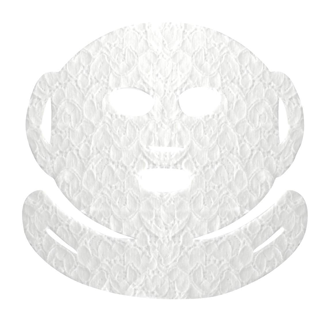 DERMOVIA Biodegradable cotton fabric pack shows natural, sustainable material.