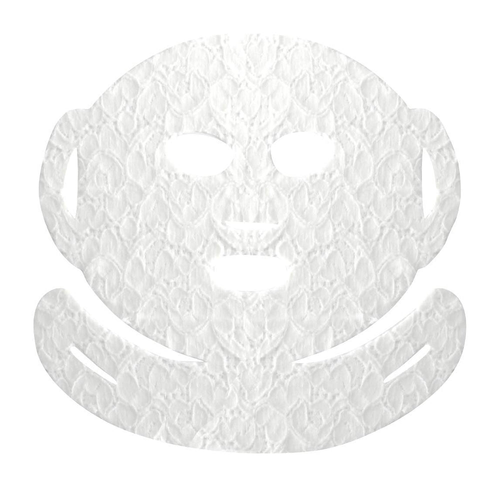 DERMOVIA Biodegradable cotton fabric pack shows natural, sustainable material.