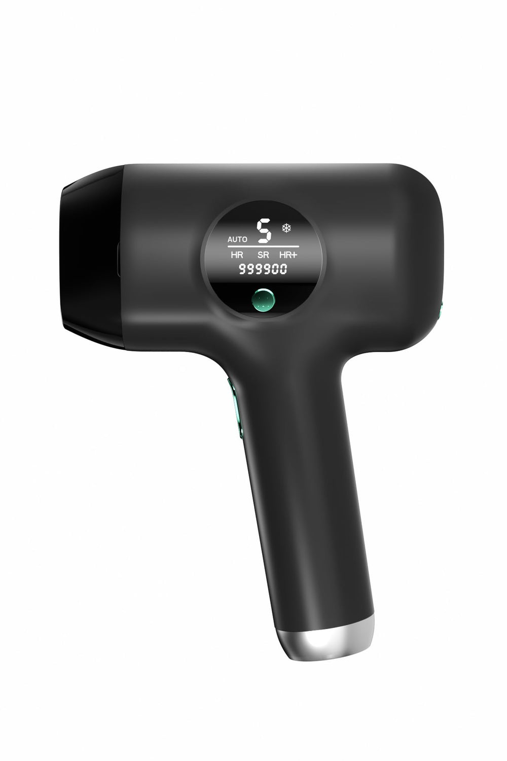 DermRays IPL Hair Removal device safety features and simple controls.
