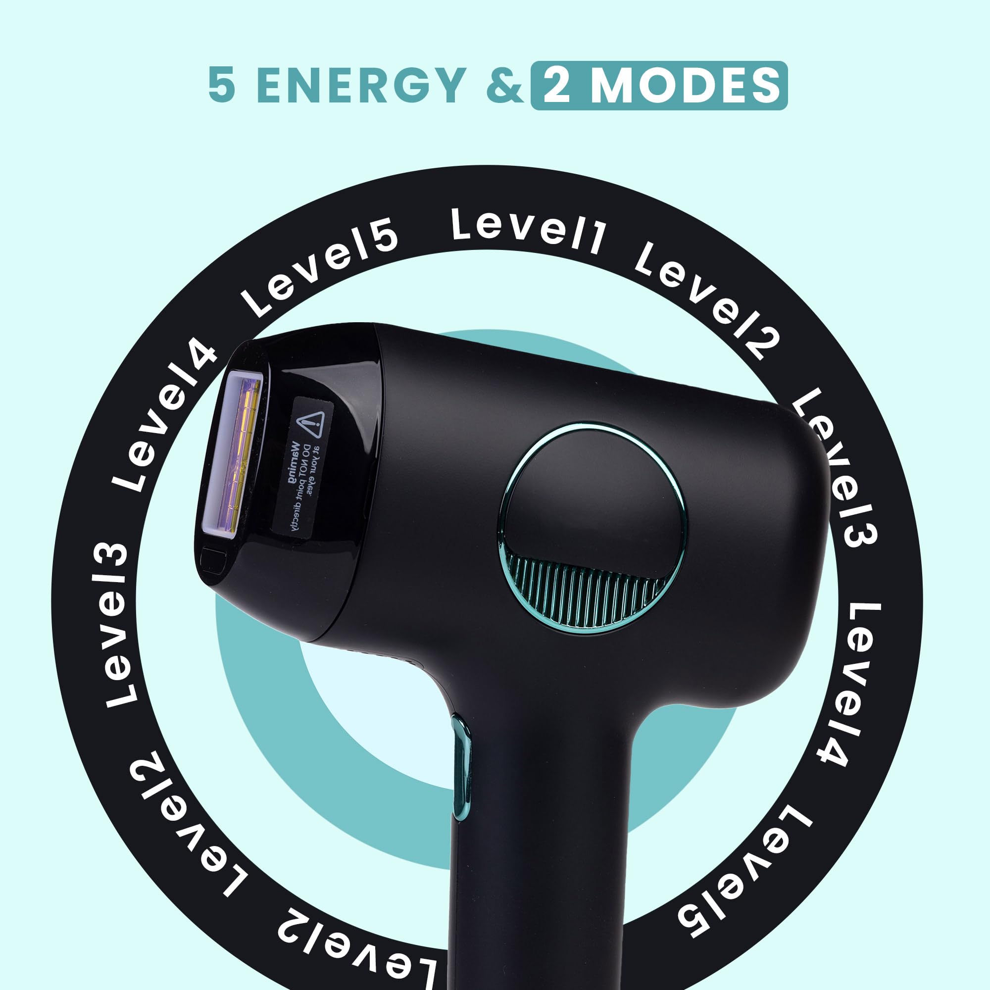 DermRays IPL Hair Removal device with safety goggles for at-home sessions.