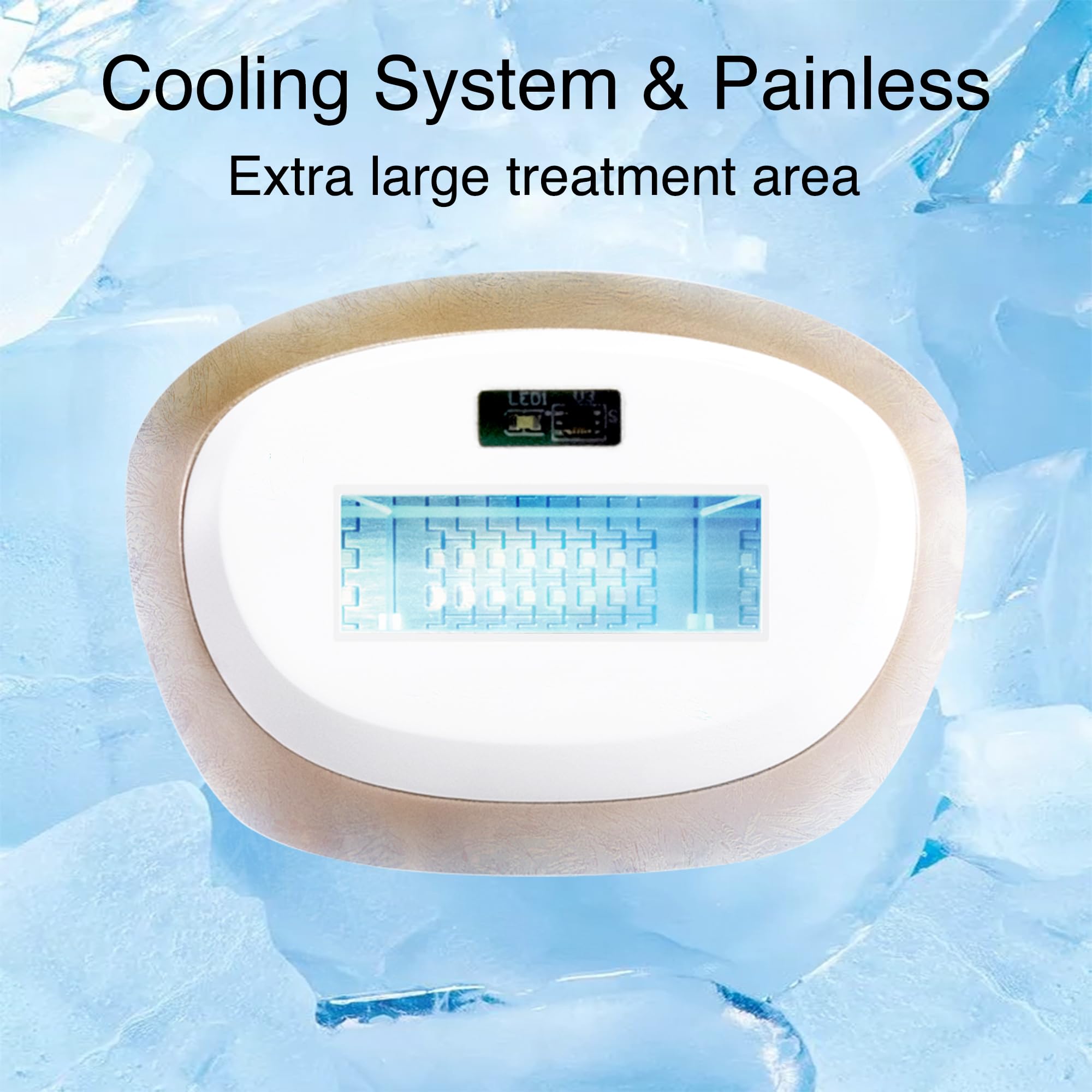 DermRays V4S cooling system supports comfortable sessions during treatment.