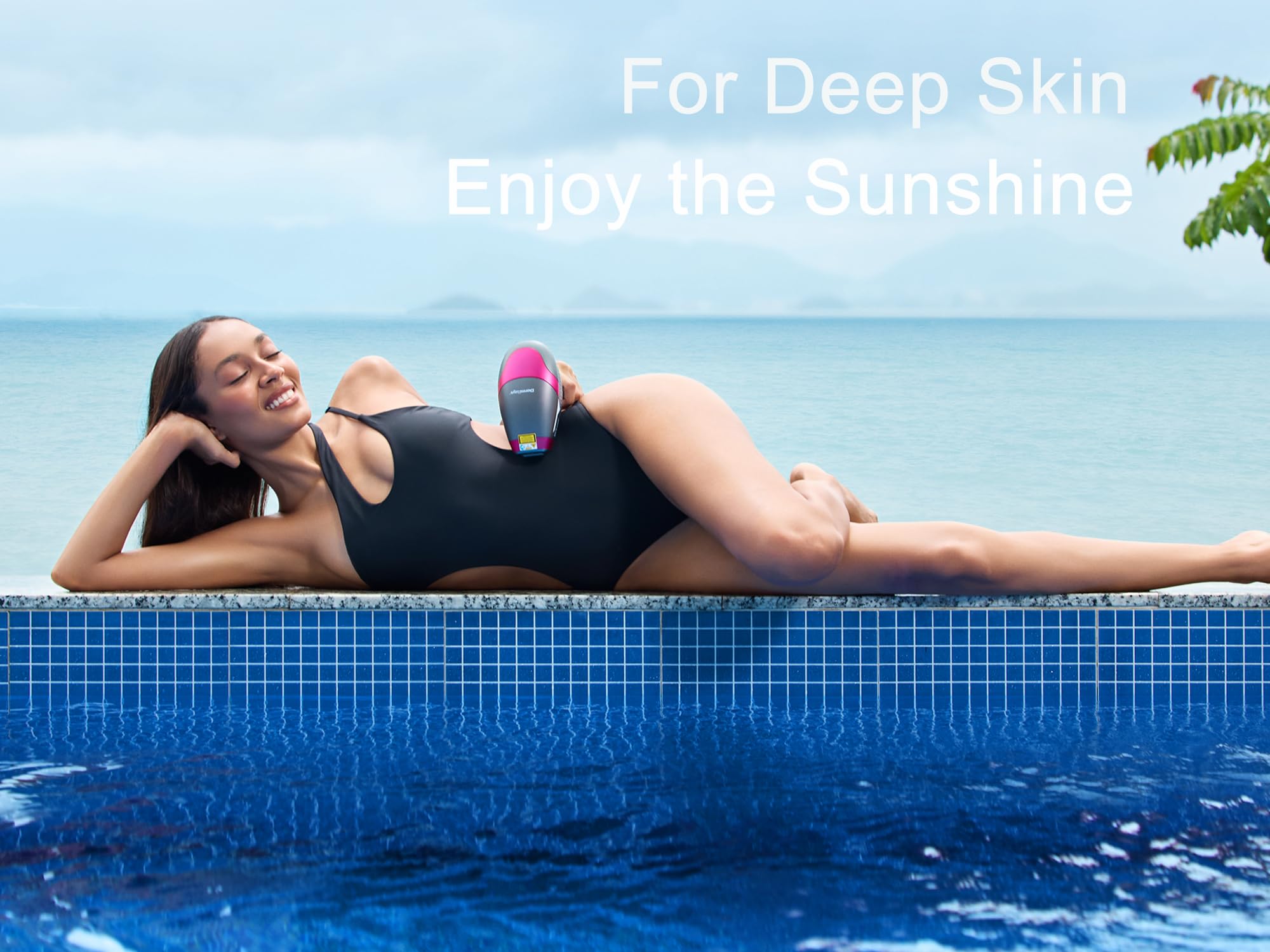 DermRays V6S one-touch operation simplifies at-home laser use.