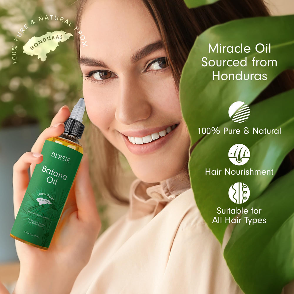 Dersie Batana Oil routine hero in hair care