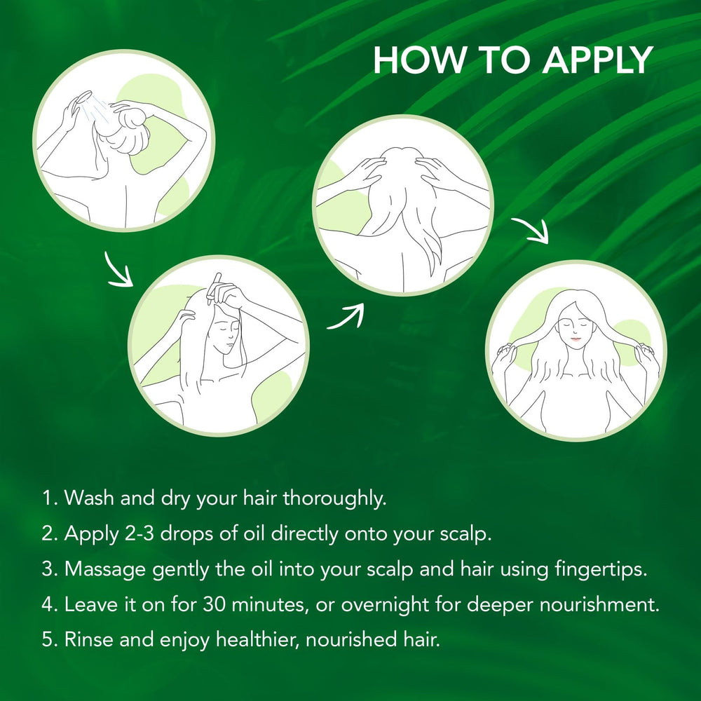 Cruelty-free Dersie Hair Growth Oil packaging for daily routine.
