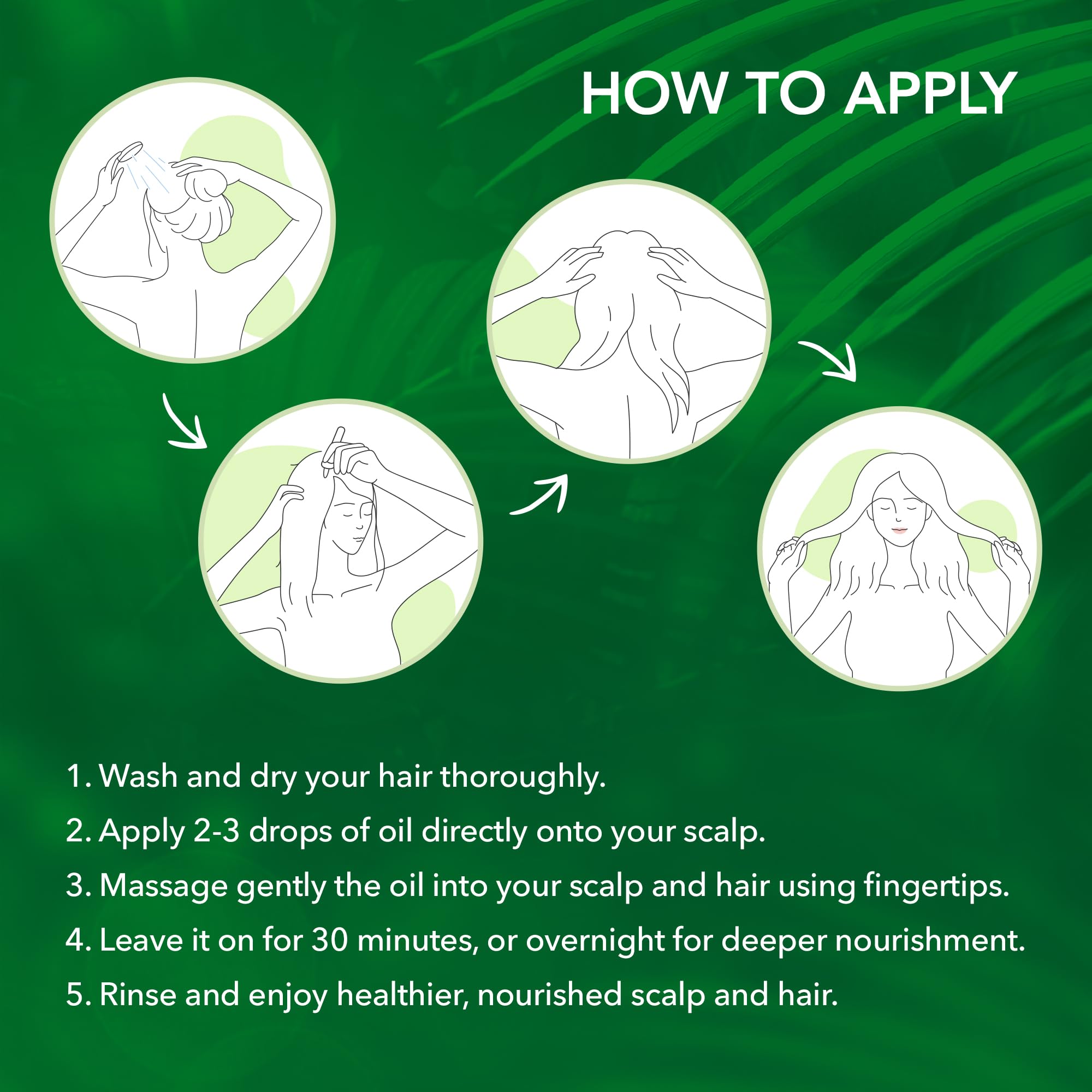 Dersie Scalp Oil is lightweight and non-greasy for all textures.