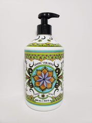 Deruta Lemon Verbena hand soap bottle with elegant Italian design and refreshing scent for hands