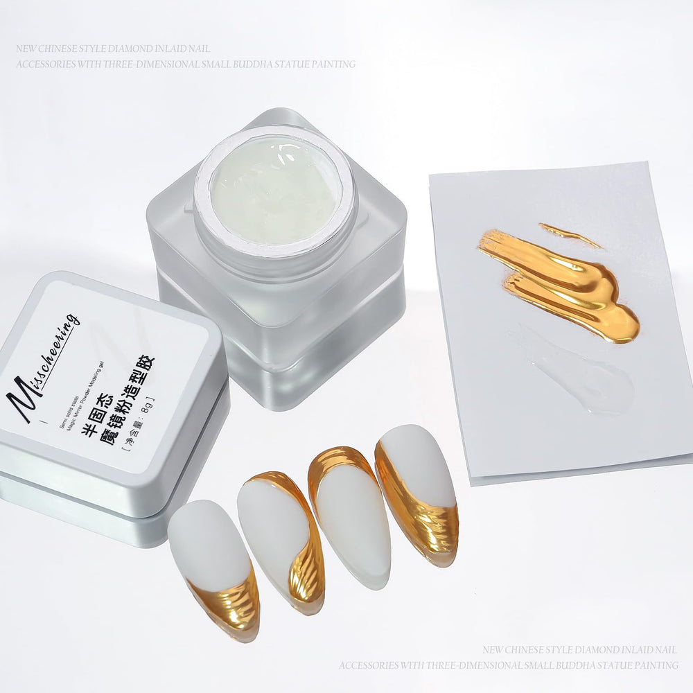 Desdemona top coat finish seals and cures for lasting shine.