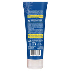 Desert Essence Italian Lemon Clarifying Shampoo foamy lather on hair for cleansing