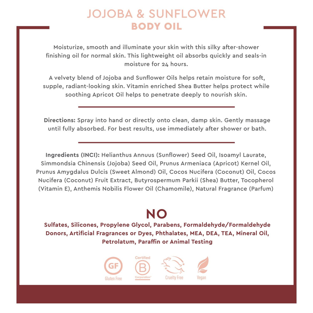 Desert Essence label highlighting gluten-free and vegan credentials