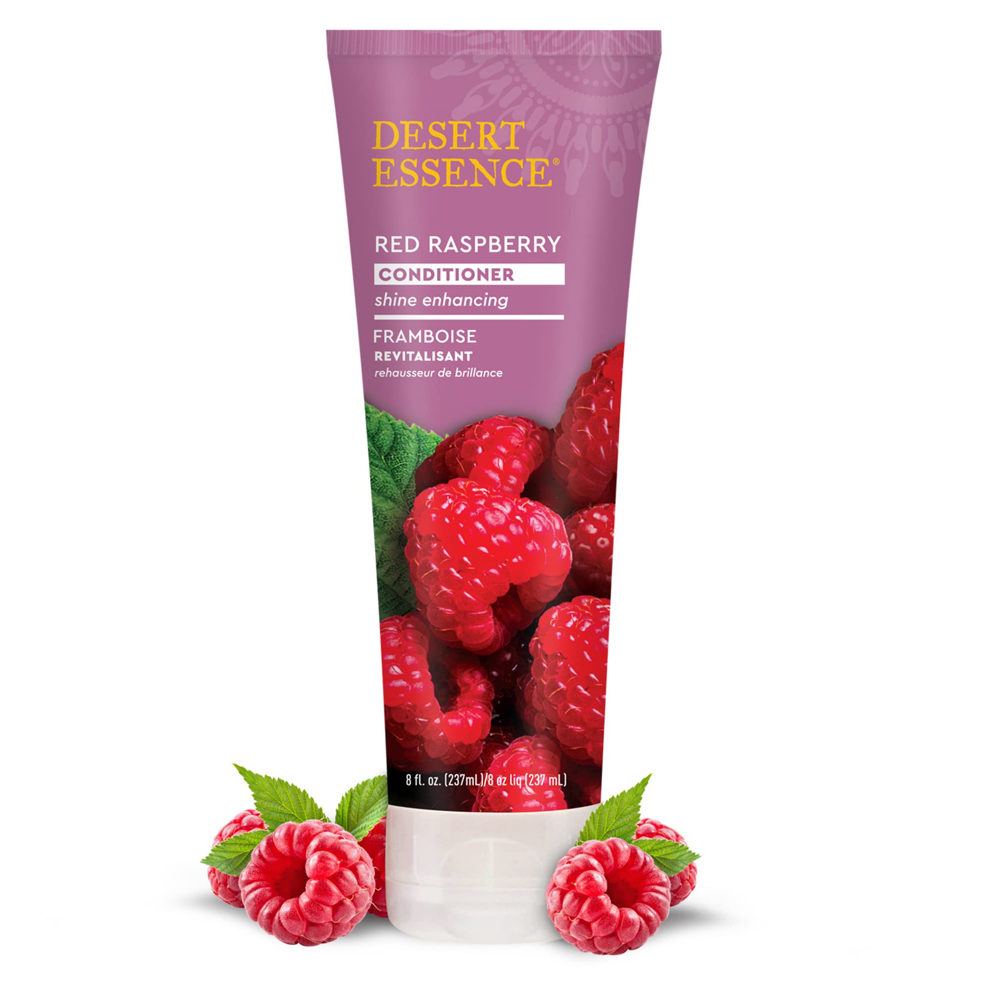 Desert Essence conditioner pump for easy, mess-free application.