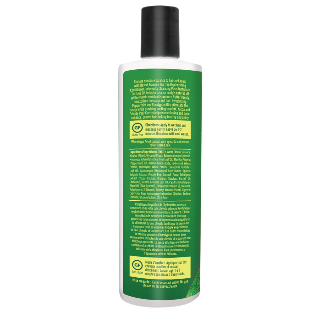 Relaxing peppermint notes provide a cooling scalp sensation.