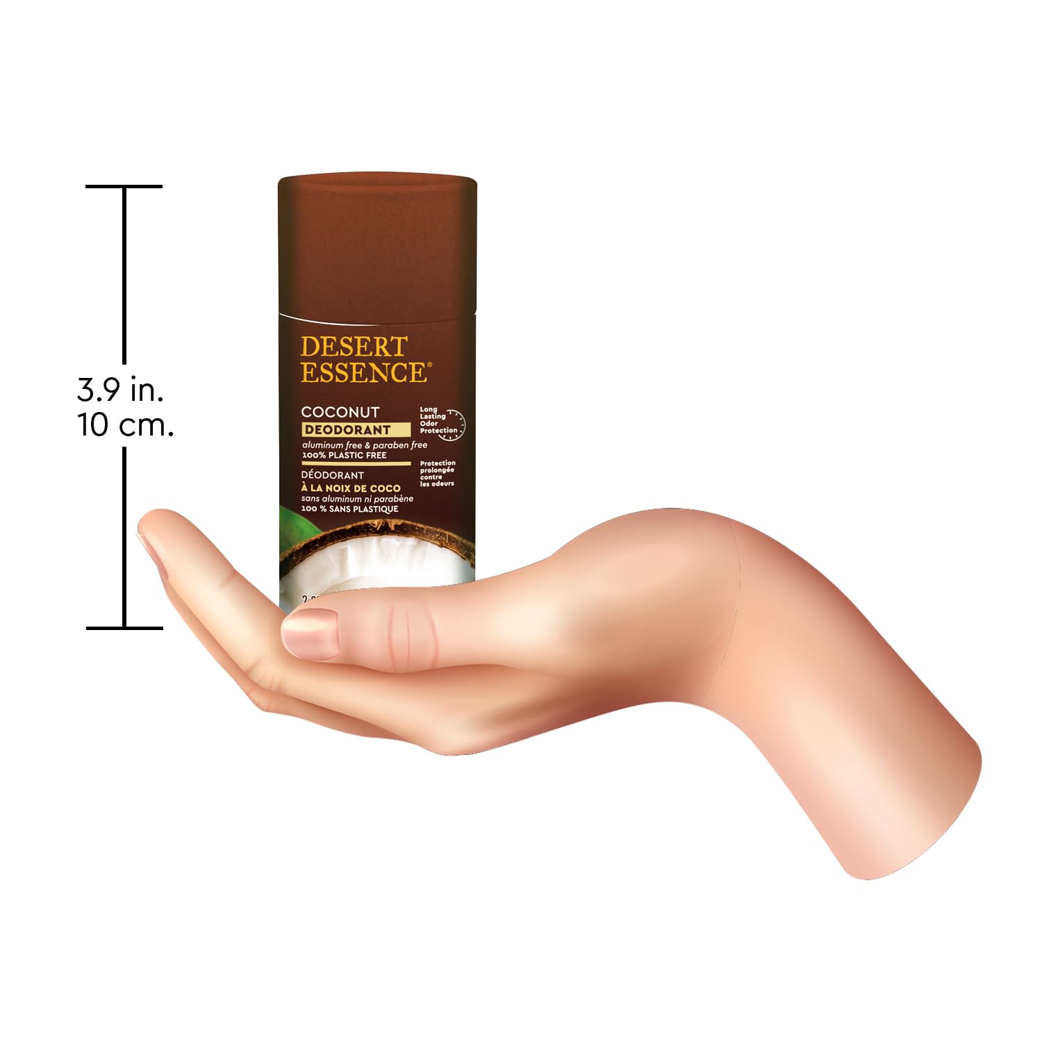 Desert Essence Vegan Cruelty-Free formula image underscores ethical personal care.