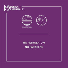 Design Essentials Rosemary & Mint conditioner label close-up highlighting alcohol-free formula