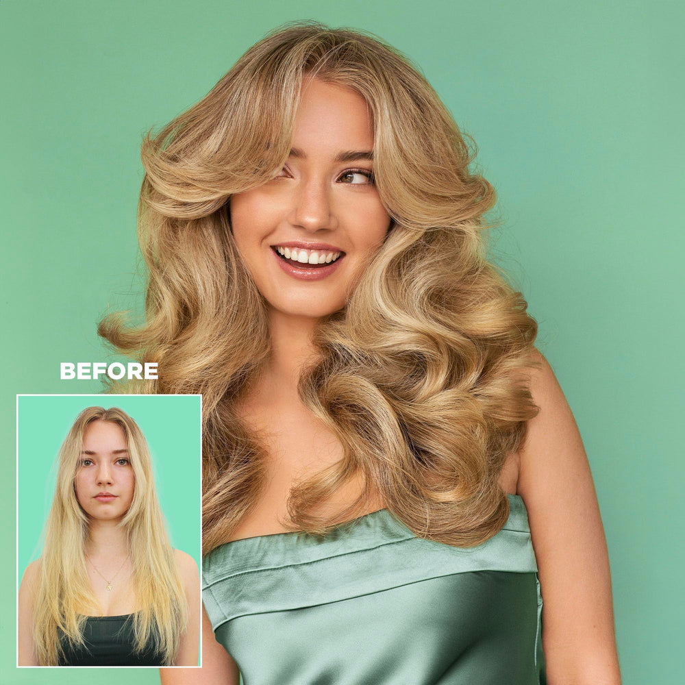 Color-safe formula supports vibrant treated hair and shine.