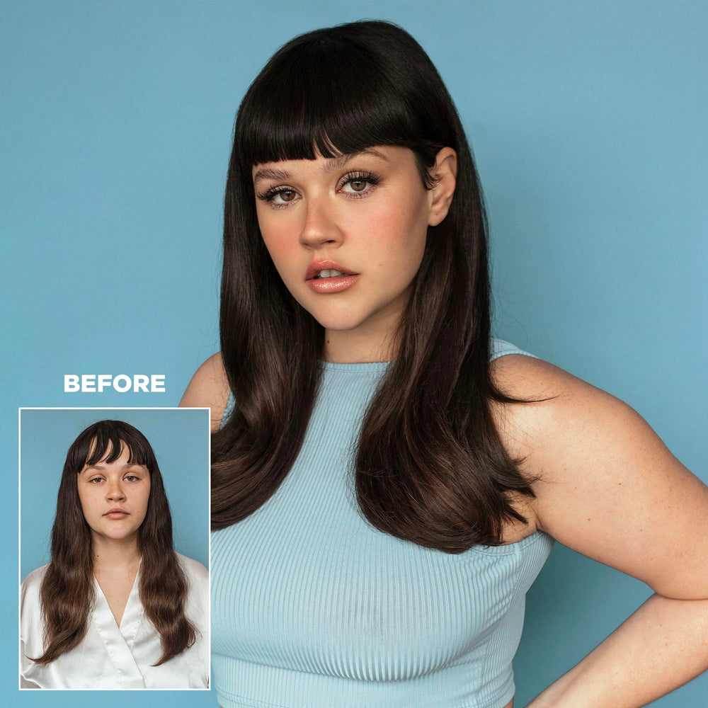 Design.Me Quickie.Me Dry Shampoo for brunette tones reduces grease without white residue