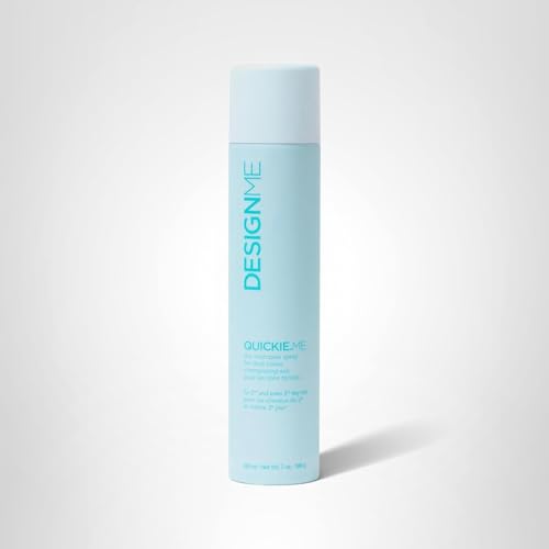 Design.Me Quickie.Me Dry Shampoo remains residue-free for dark hair