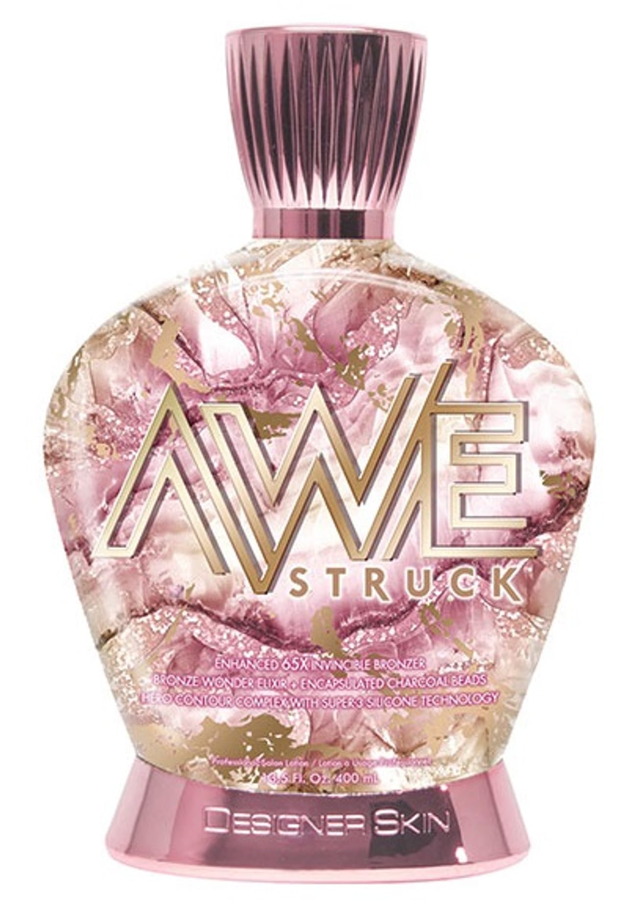 Designer Skin Awestruck 65X Invincible bronzer bottle for deep, even color
