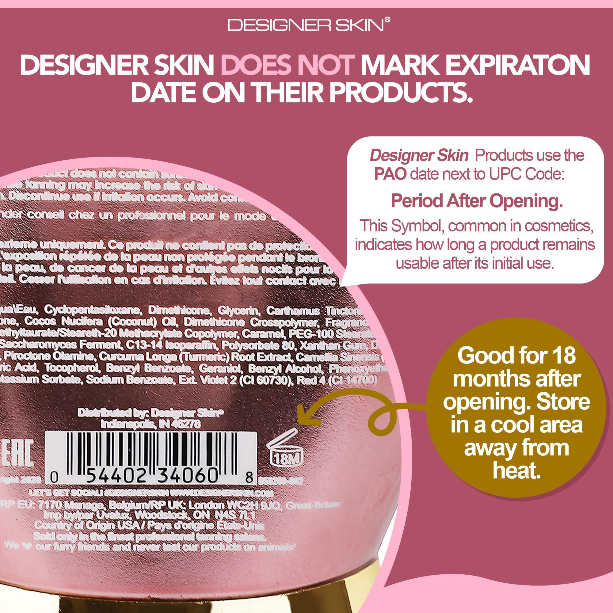 Designer Skin Misbehaved 70X bronzer skin-finish delivers radiant, sun-kissed skin.
