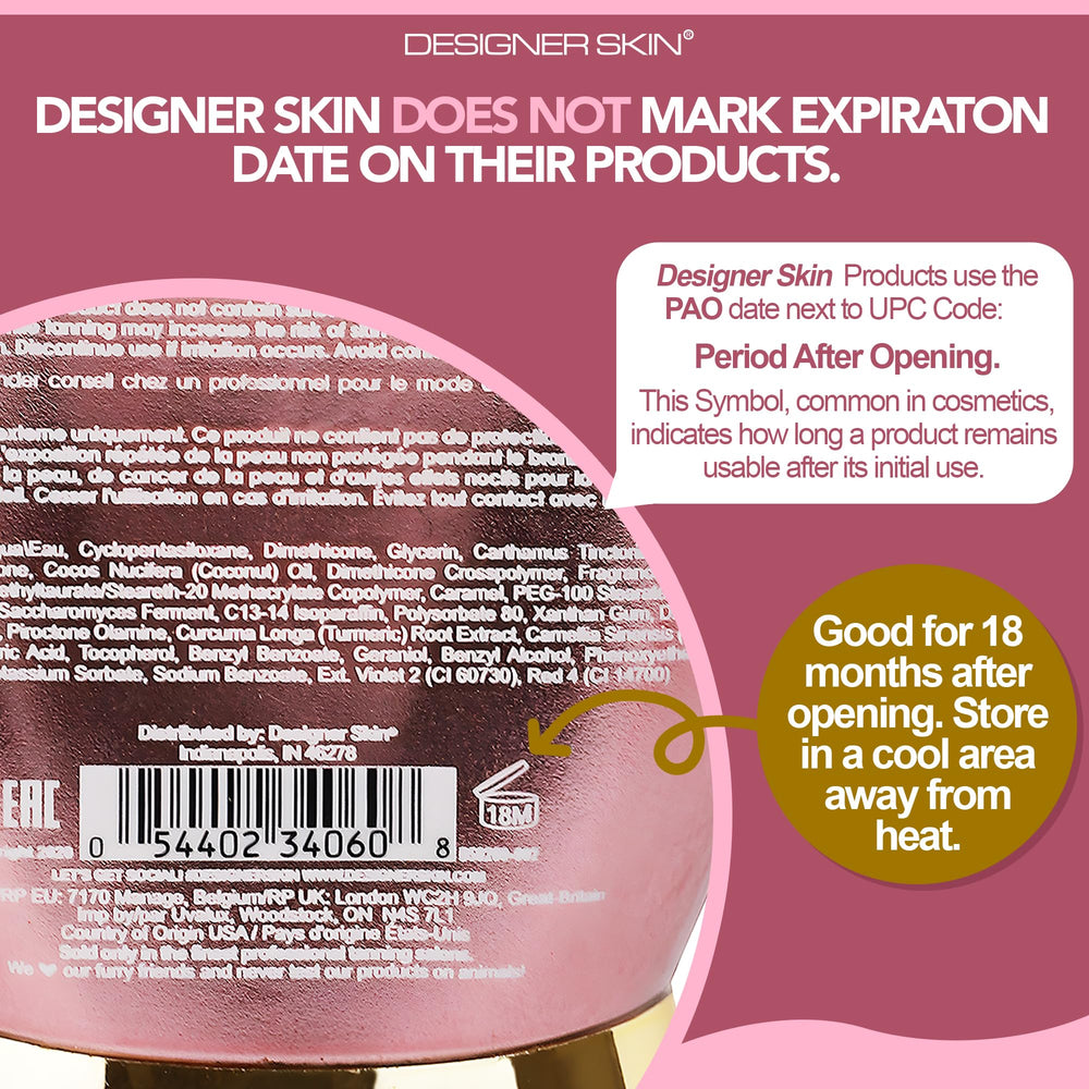Designer Skin Misbehaved 70X bronzer skin-finish delivers radiant, sun-kissed skin.