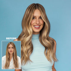 Design.Me QUICKIE.ME Dry Shampoo Light Tones absorbing oil at the roots
