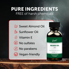 Detroit Grooming Co. beard oil packaging simplifies premium care.