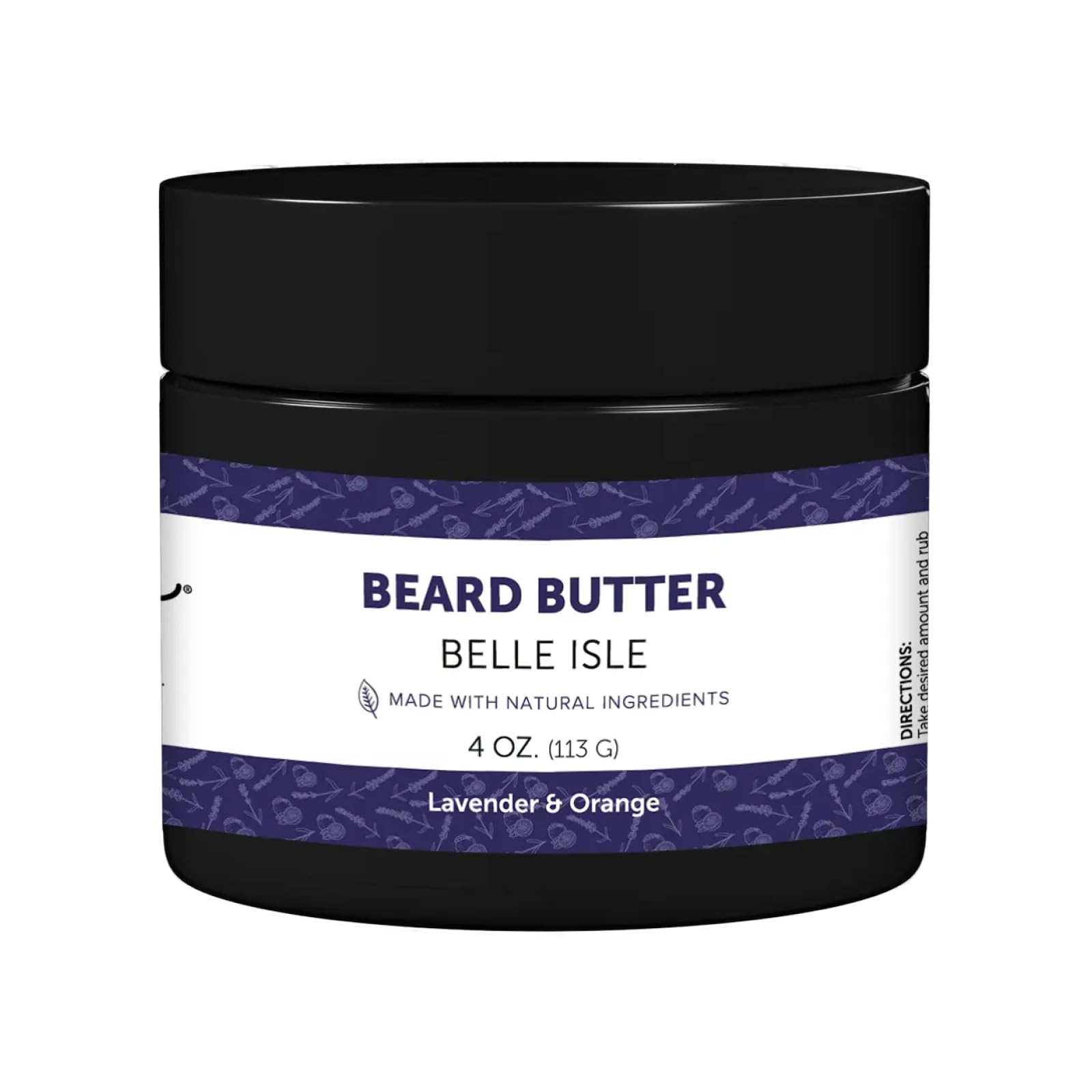 Detroit Grooming Co. beard butter Belle Isle tube, smooth and hydrated beard.