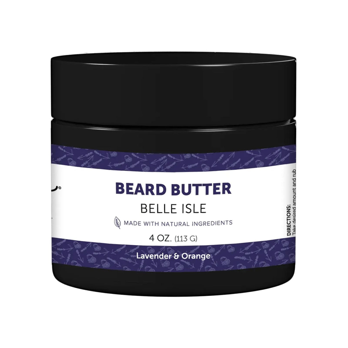 Detroit Grooming Co. beard butter Belle Isle tube, smooth and hydrated beard.