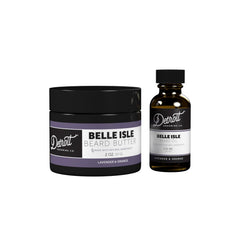 Detroit Grooming Co. beard oil bottle pour for fast-absorbing hydration.