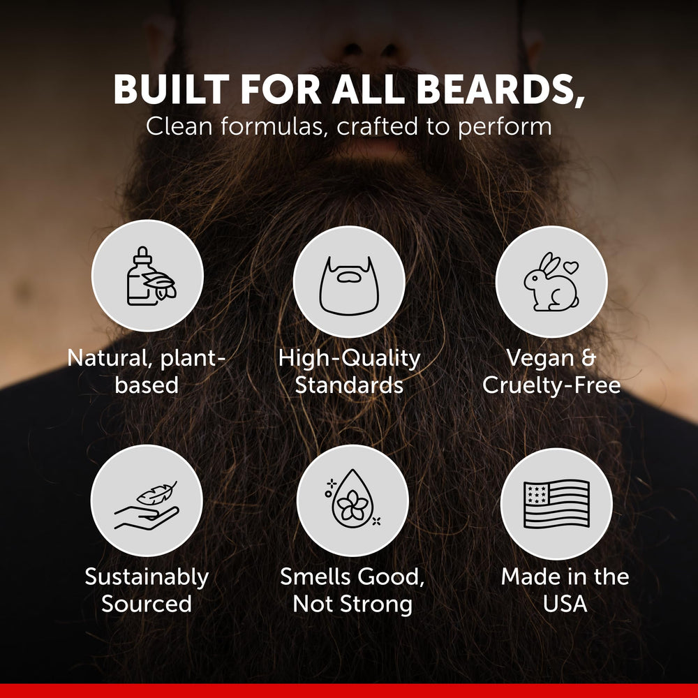 Toasted Vanilla Amber scent aroma enhances daily beard grooming routine