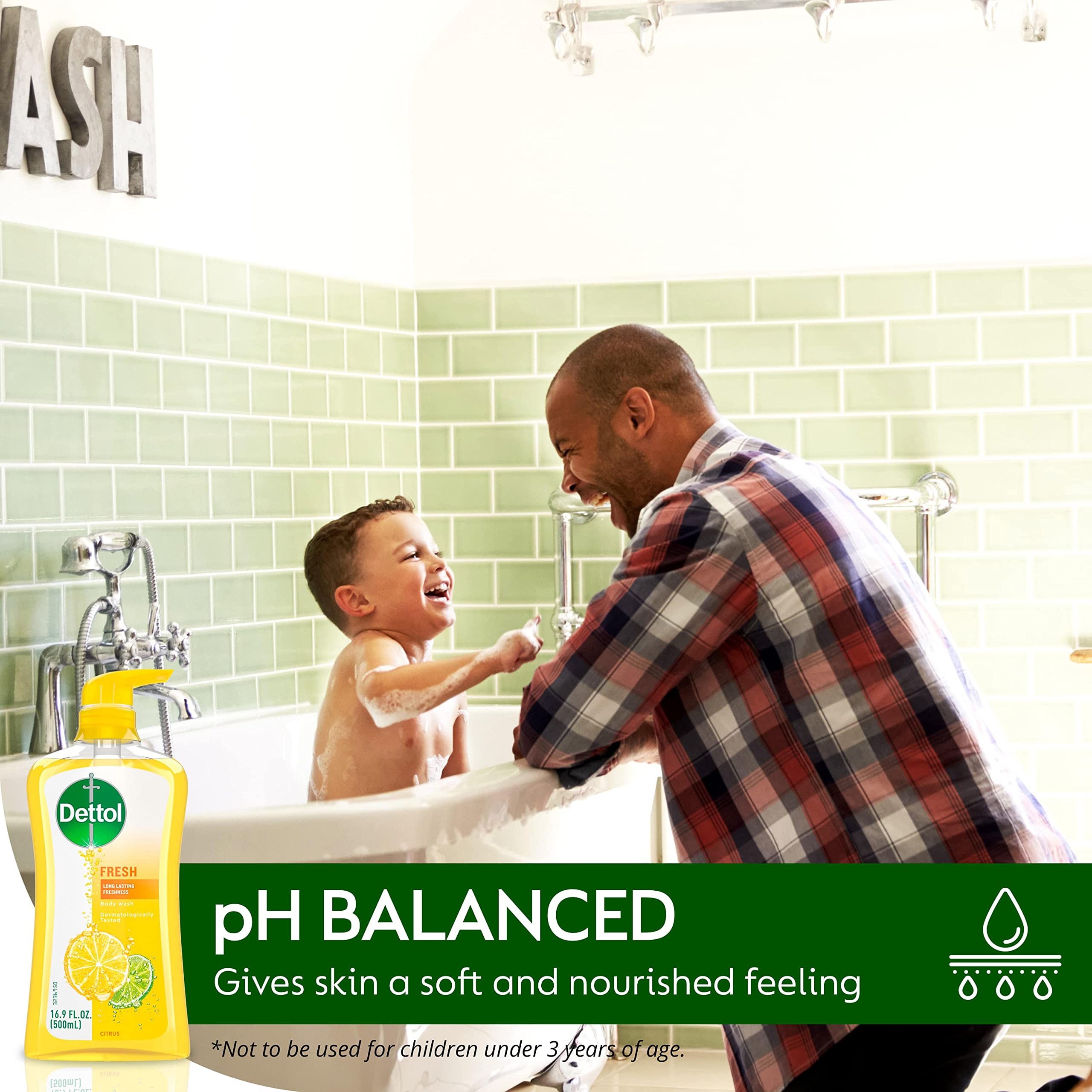 Close-up skin sensation conveys soft, non-irritating feel.