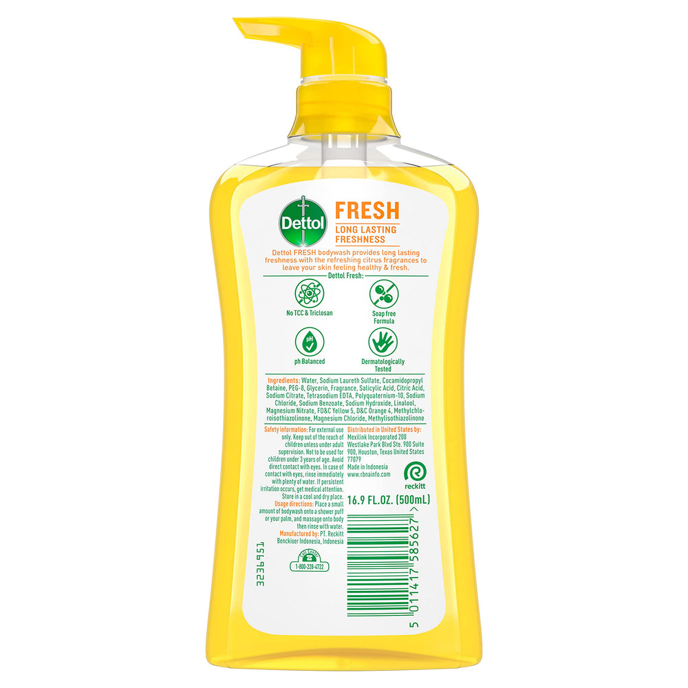 Yuzu citrus scent label highlights refreshing aroma for daily cleansing.
