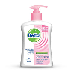 Dettol Skincare Liquid Hand Wash bottle for daily cleansing.