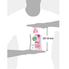 Dettol Hand Wash side view showing a compact bottle.