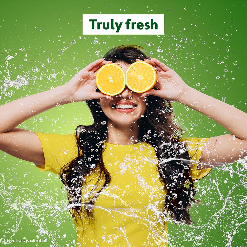 Dettol Lime Fresh travel-size bottle signals on-the-go cleansing