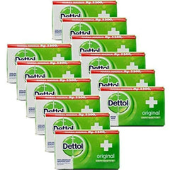 Dettol Original antibacterial soap bar 100 g pack12 with germ protection for everyday cleansing