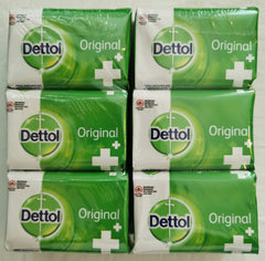 Dettol Original antibacterial soap bar 3.5 oz promotes gentle cleanse and germ protection.