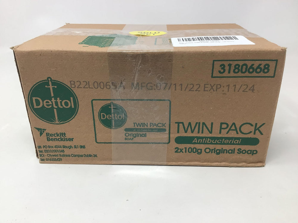 Dettol Original dermatologically tested label highlights trusted skincare routine