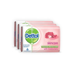 Dettol Soap Value Pack front box view for daily skincare cleansing.