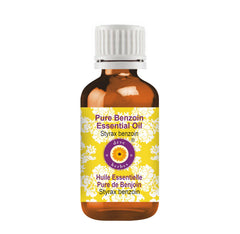 Deve Herbes benzoin essential oil drops into carrier oil for safe use