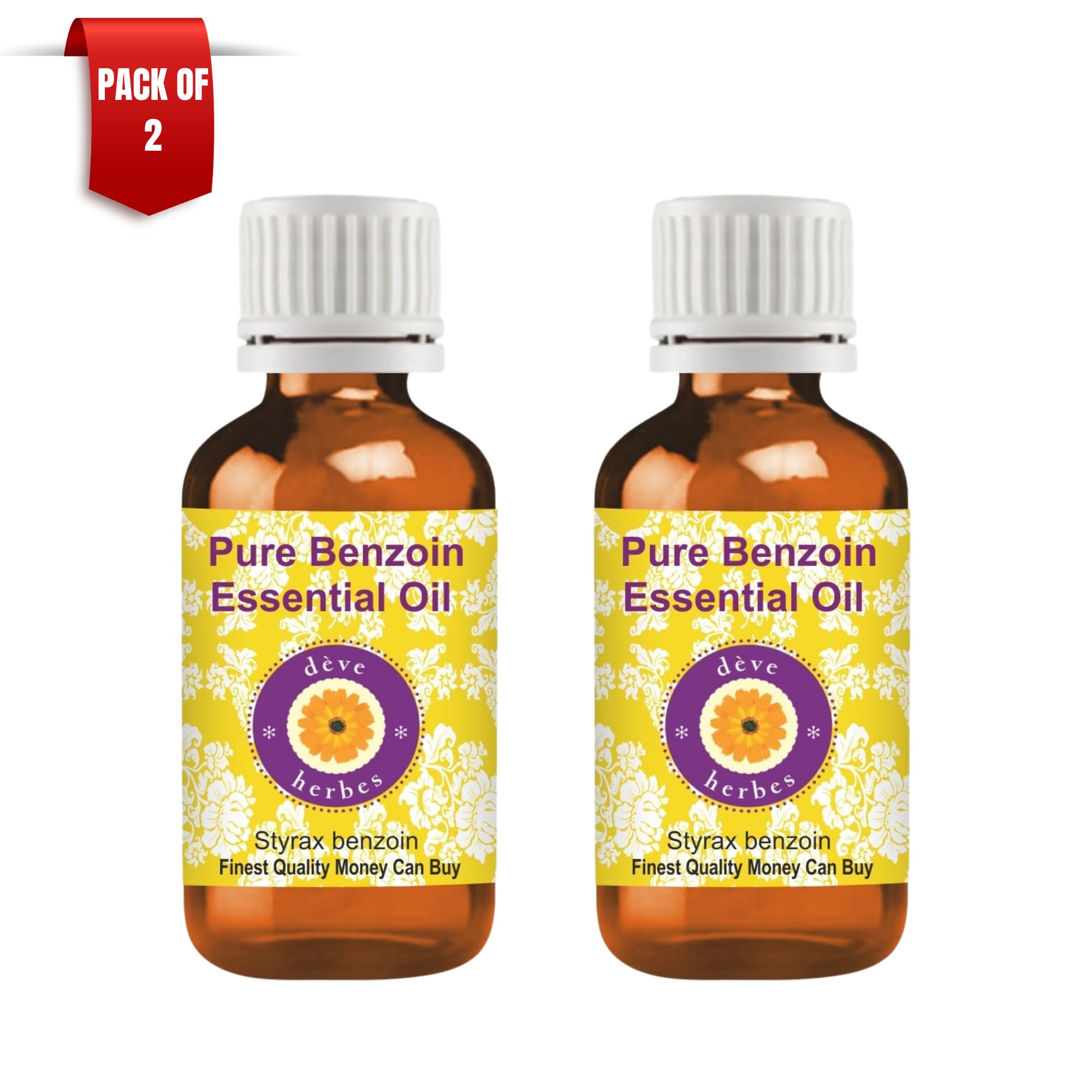 Deve Herbes benzoin essential oil unisex bottle suitable for all skin types