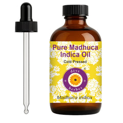 dève herbes Madhuca Indica oil bottle with glass dropper for precise dilution
