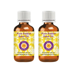 Deve Herbes Radish Seed Oil bottle in amber glass preserving potency for daily use