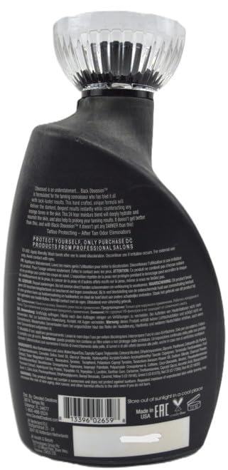 Devoted Creations Black Obsession application action demonstrating smooth, streak-free self-tan